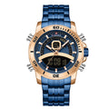 Relojes tácticos de acero inoxidable para hombre