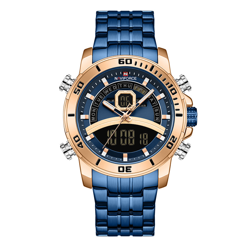 Relojes tácticos de acero inoxidable para hombre