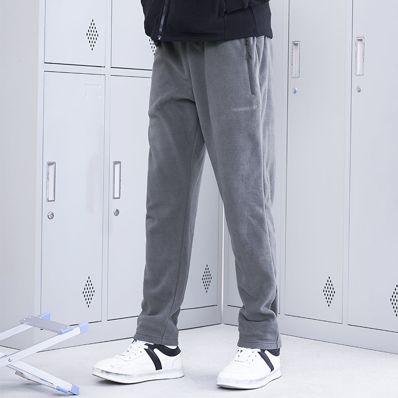 Pantalones de felpa cálidos para hombre