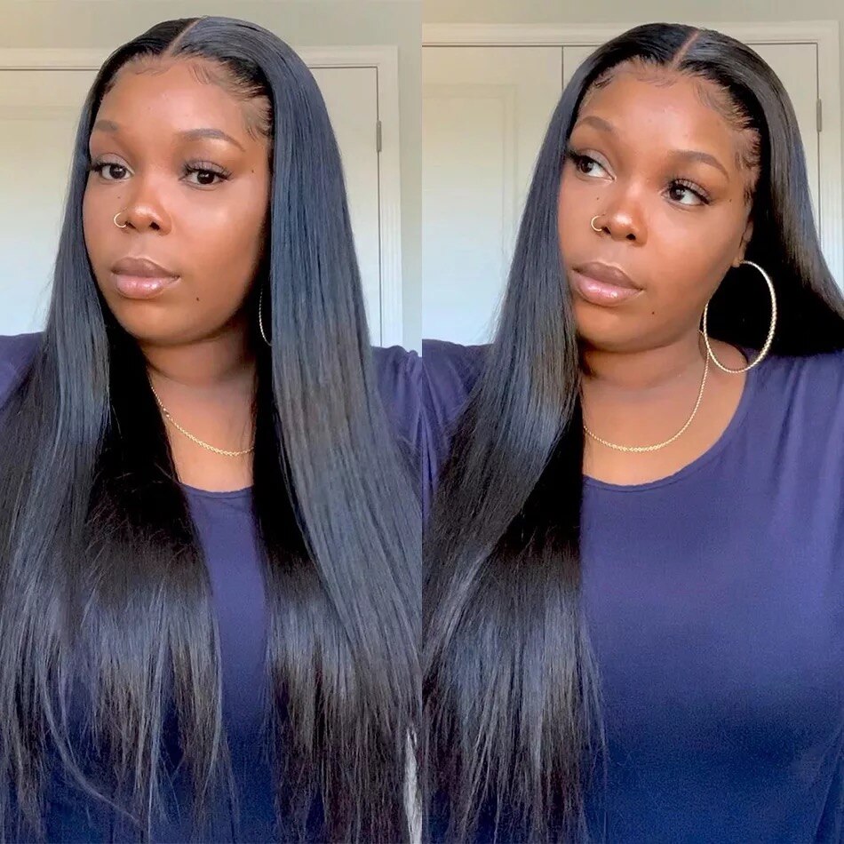 Straight Lace Front Human Hair Wig