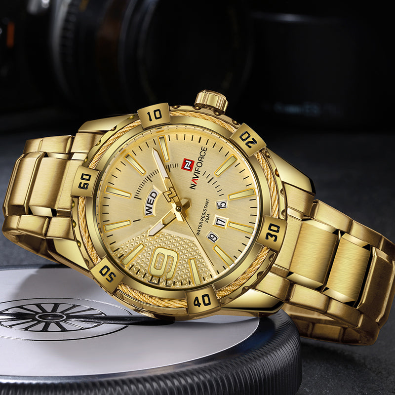 Relojes impermeables de moda para hombre