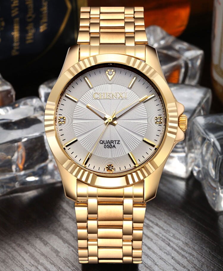Relojes de acero inoxidable Sunrise para hombre