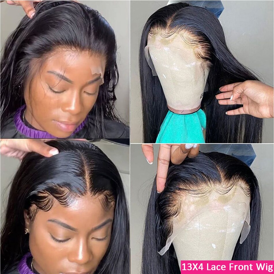Straight Lace Front Human Hair Wig