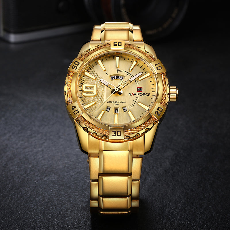 Relojes impermeables de moda para hombre
