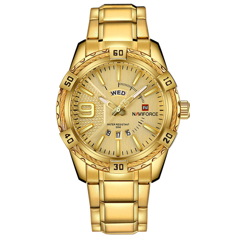 Relojes impermeables de moda para hombre