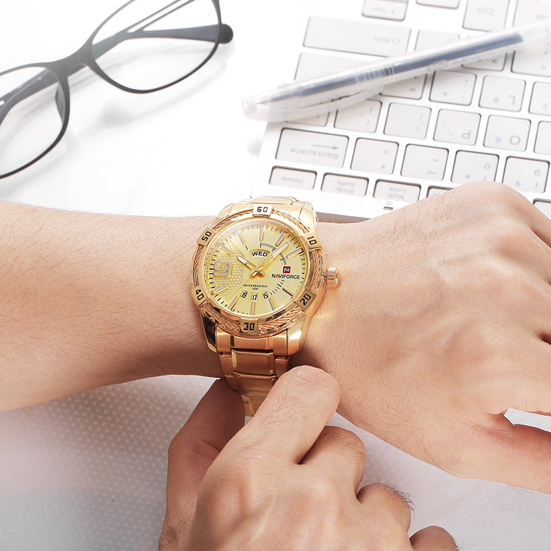 Relojes impermeables de moda para hombre