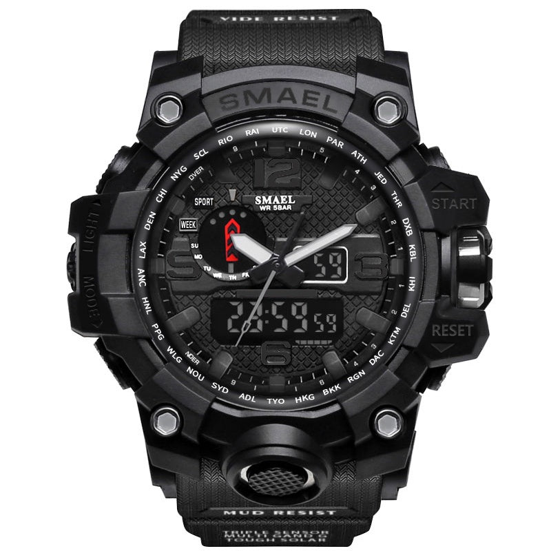 Relojes deportivos resistentes para hombre con pantalla digital y analógica
