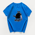 Camiseta con estampado de gato